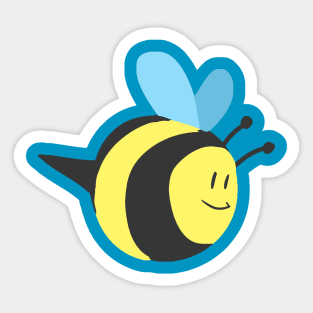 Happy Bumblebee Sticker